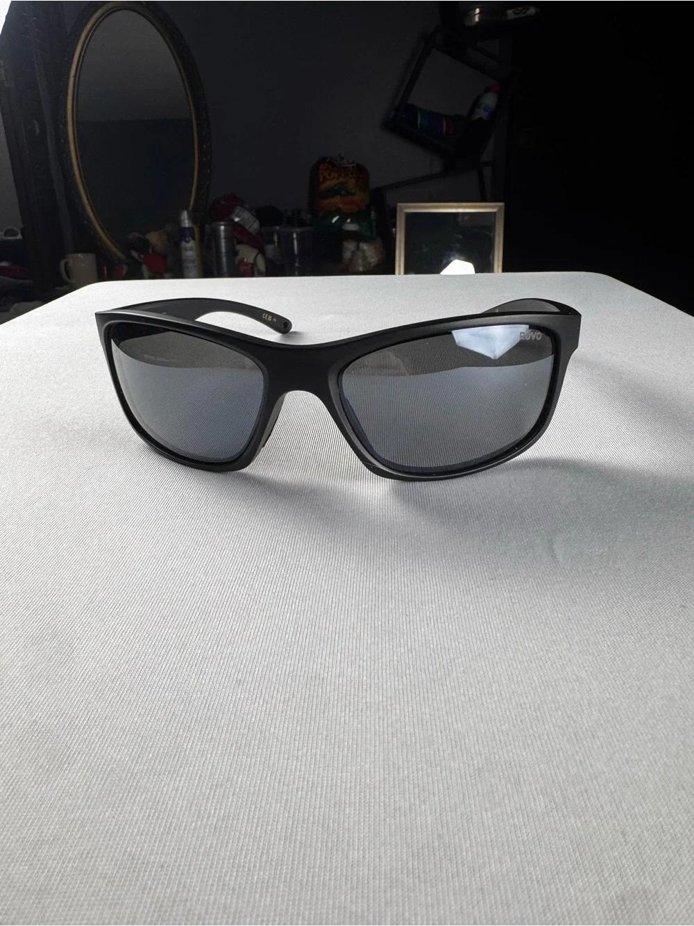 NEW! REVO Harness (RE 4071 11 GY) Matte Black Frames Polarized Graphite Lenses